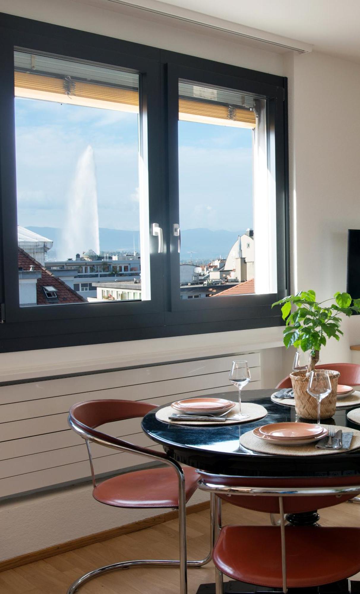 Wowappartements Vue Sur Le Jet D'Eau Geneva Ngoại thất bức ảnh